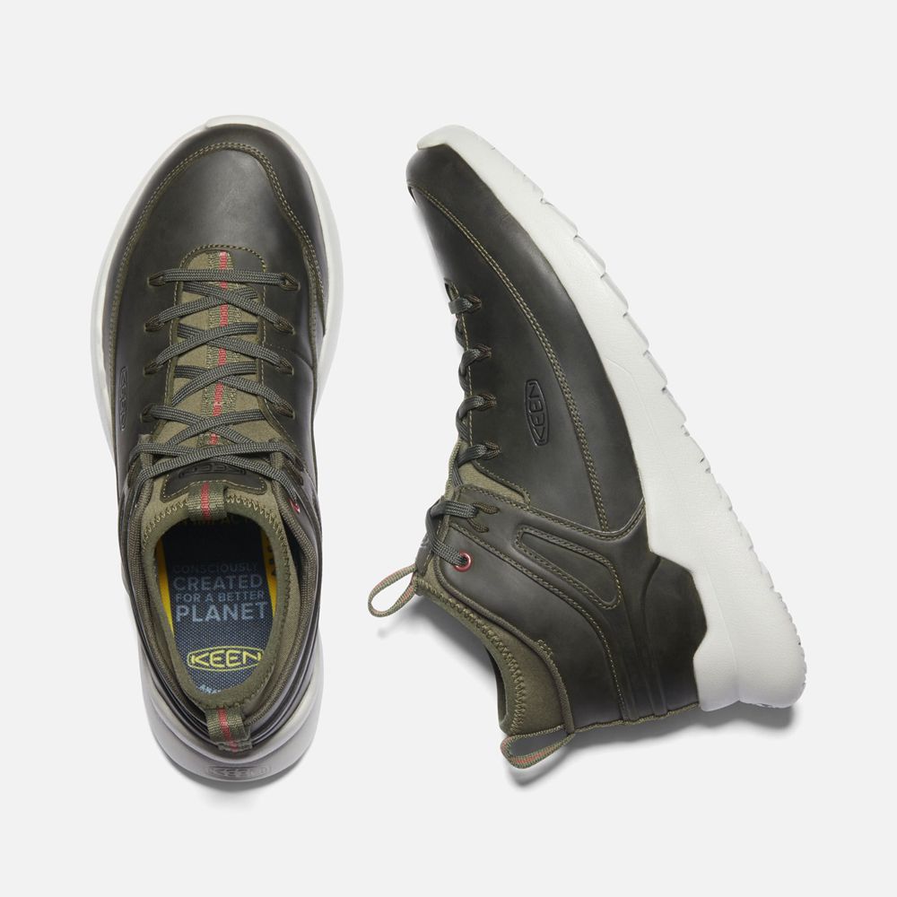 Keen Sneakers Herr Mörk Olivgröna - Highland Mid - 264719EUH